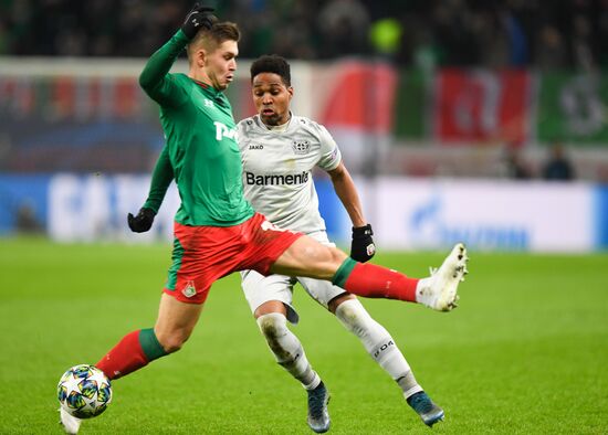 Russia Soccer Champions League Lokomotiv - Bayer 04 