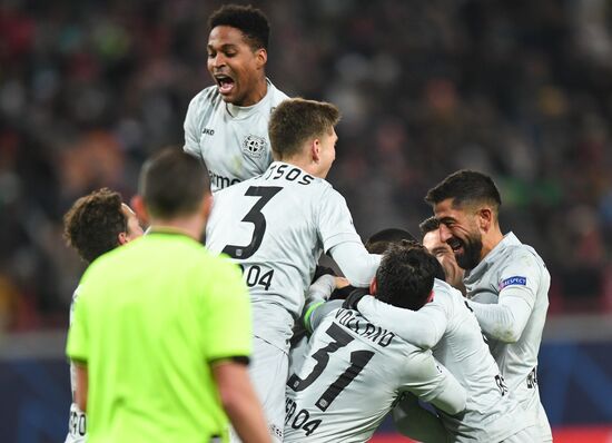 Russia Soccer Champions League Lokomotiv - Bayer 04 