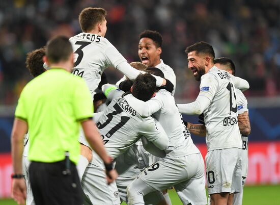 Russia Soccer Champions League Lokomotiv - Bayer 04 