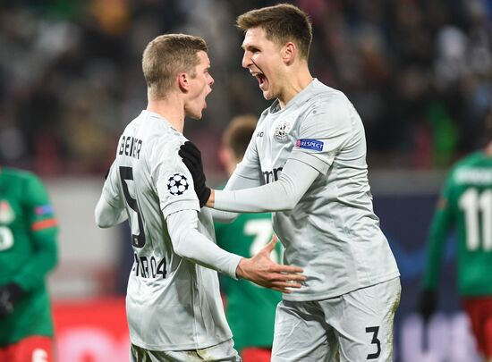 Russia Soccer Champions League Lokomotiv - Bayer 04 