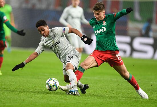 Russia Soccer Champions League Lokomotiv - Bayer 04 