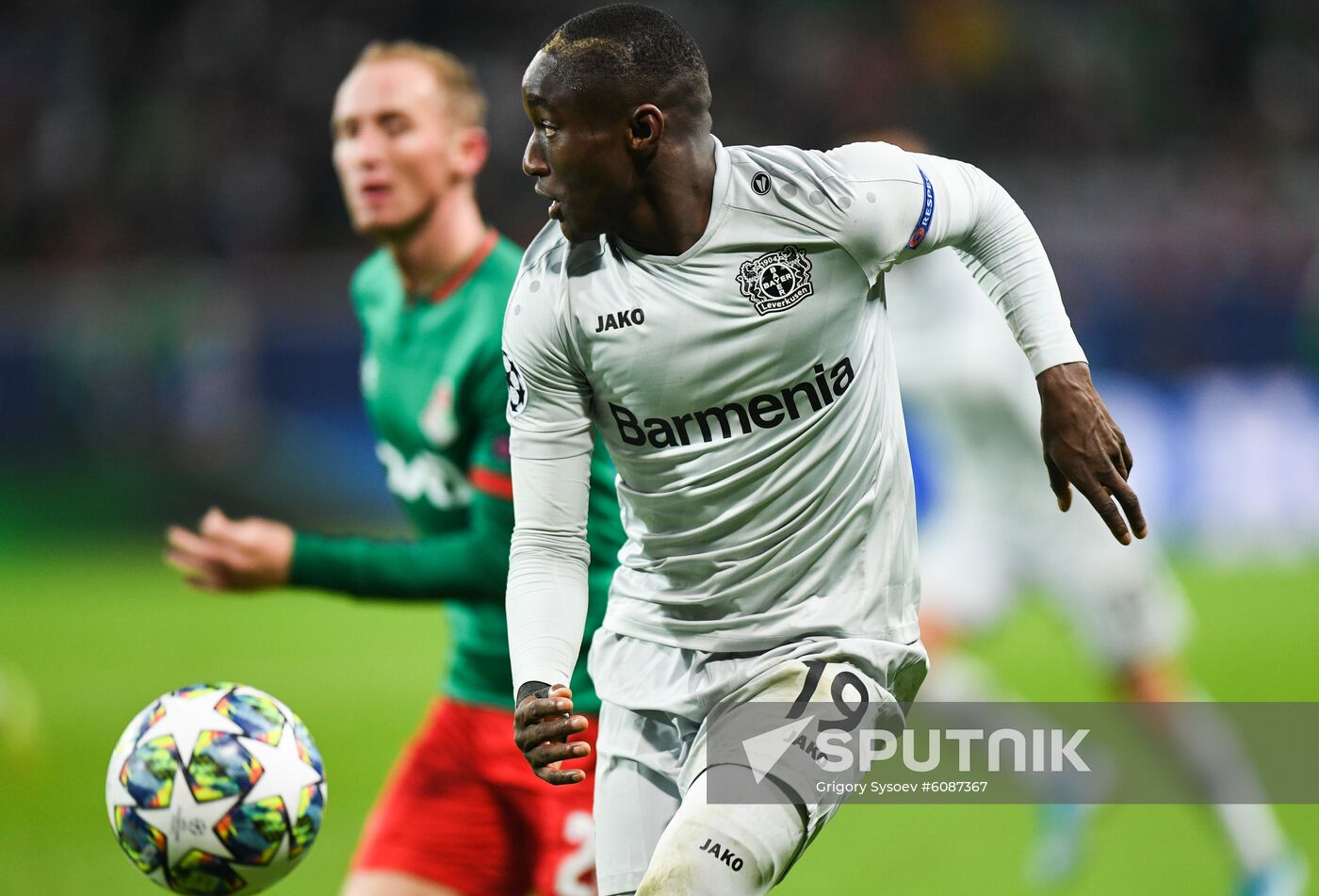 Russia Soccer Champions League Lokomotiv - Bayer 04