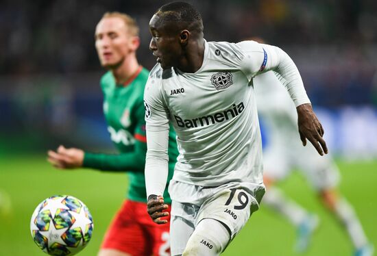 Russia Soccer Champions League Lokomotiv - Bayer 04 