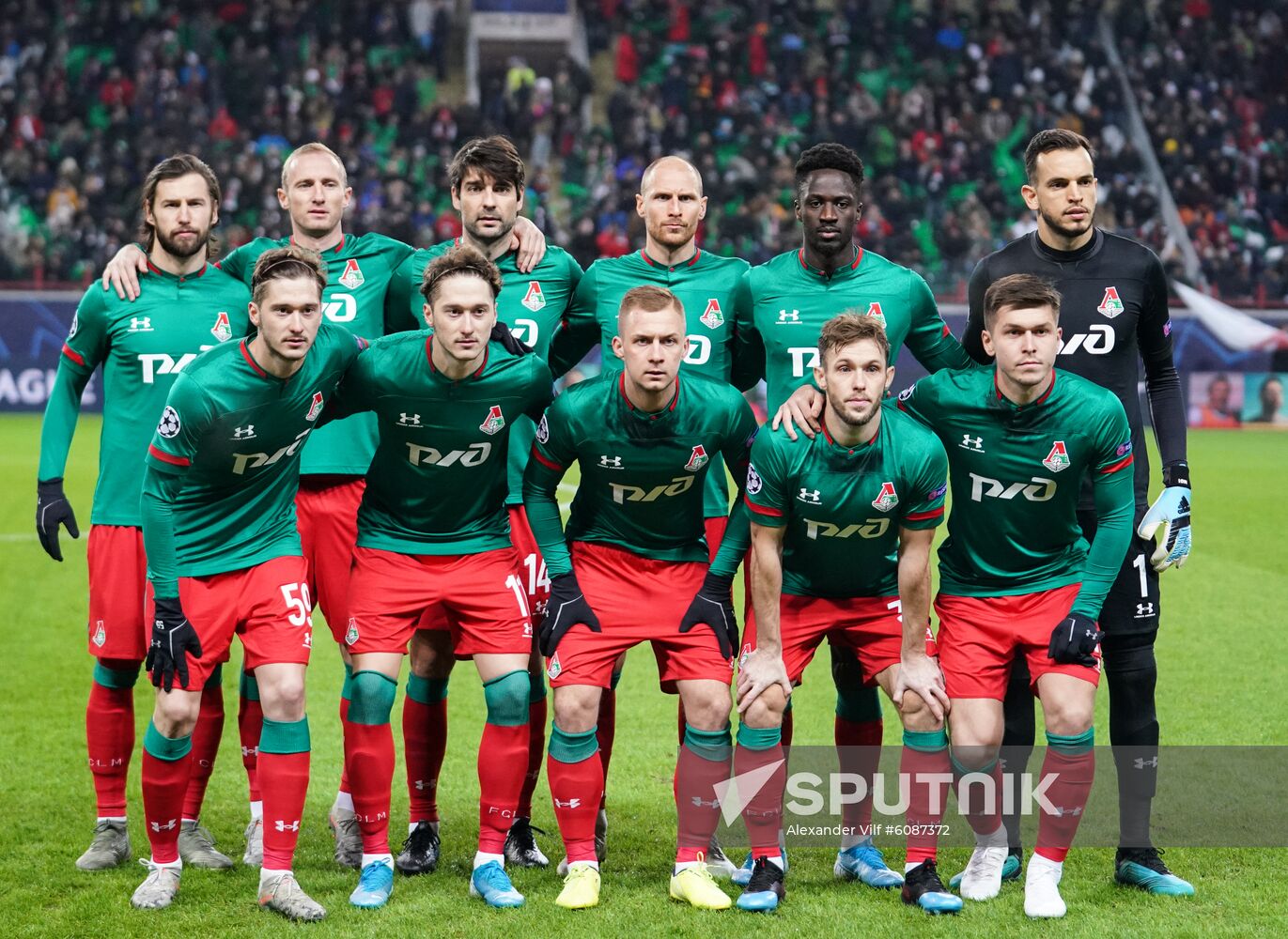 Russia Soccer Champions League Lokomotiv - Bayer 04