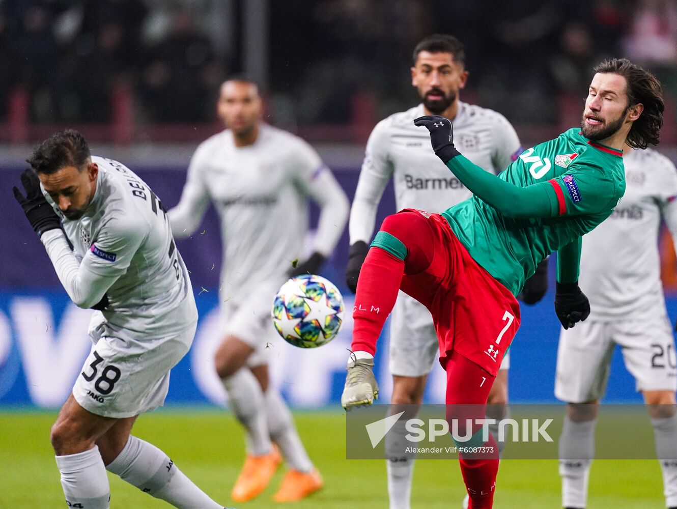 Russia Soccer Champions League Lokomotiv - Bayer 04