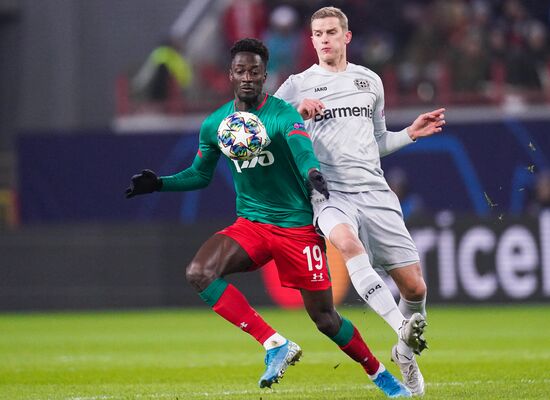 Russia Soccer Champions League Lokomotiv - Bayer 04 