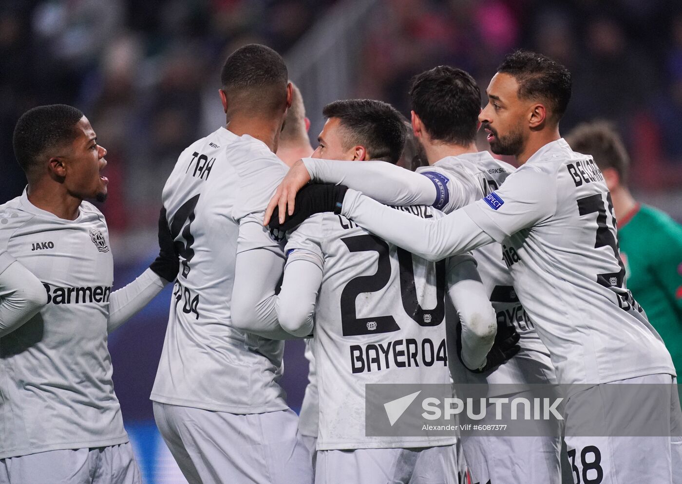 Russia Soccer Champions League Lokomotiv - Bayer 04