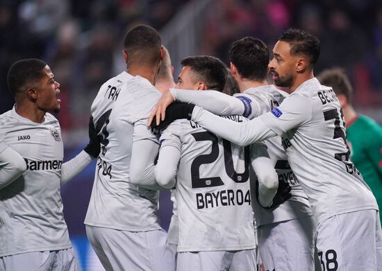 Russia Soccer Champions League Lokomotiv - Bayer 04 