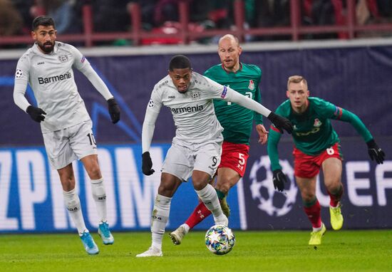 Russia Soccer Champions League Lokomotiv - Bayer 04 