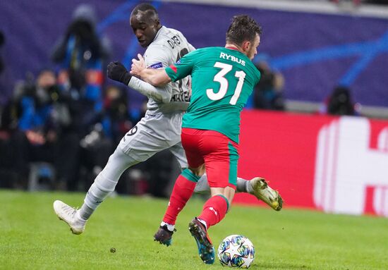 Russia Soccer Champions League Lokomotiv - Bayer 04 