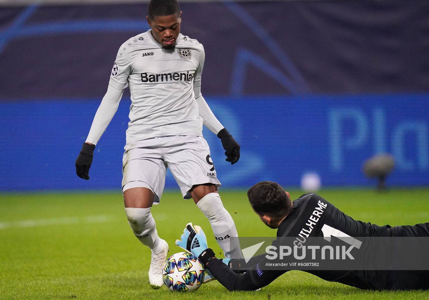 Russia Soccer Champions League Lokomotiv - Bayer 04