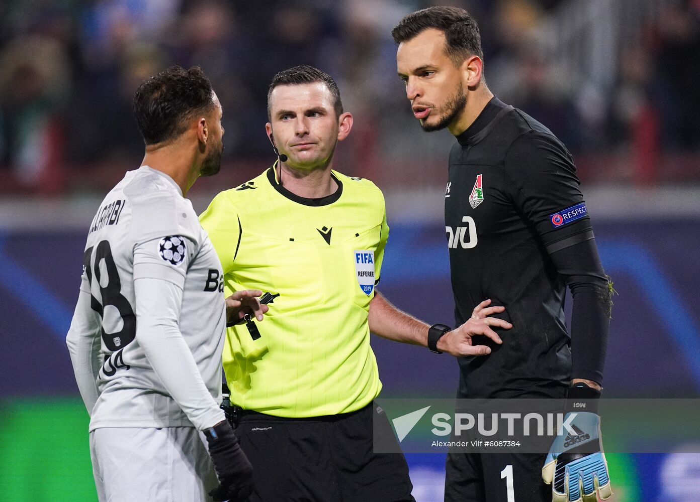 Russia Soccer Champions League Lokomotiv - Bayer 04