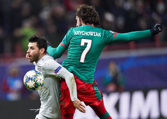 Russia Soccer Champions League Lokomotiv - Bayer 04 
