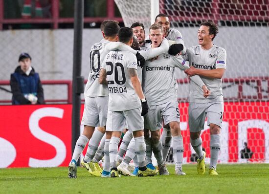 Russia Soccer Champions League Lokomotiv - Bayer 04 