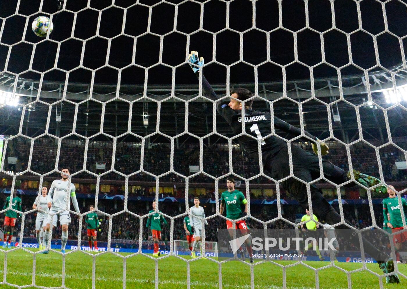 Russia Soccer Champions League Lokomotiv - Bayer 04