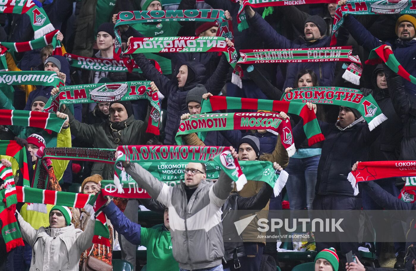 Russia Soccer Champions League Lokomotiv - Bayer 04