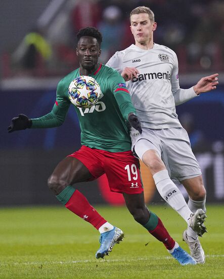 Russia Soccer Champions League Lokomotiv - Bayer 04 