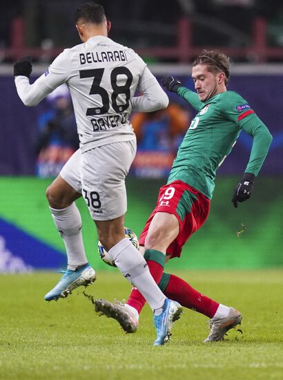 Russia Soccer Champions League Lokomotiv - Bayer 04 