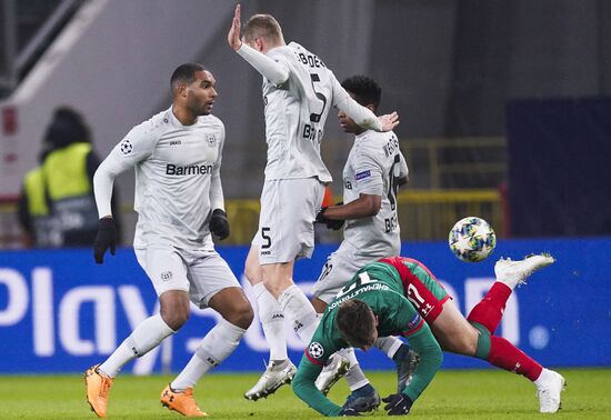 Russia Soccer Champions League Lokomotiv - Bayer 04 