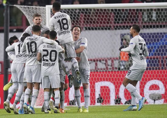 Russia Soccer Champions League Lokomotiv - Bayer 04 