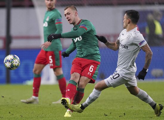 Russia Soccer Champions League Lokomotiv - Bayer 04 