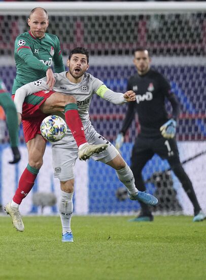 Russia Soccer Champions League Lokomotiv - Bayer 04 