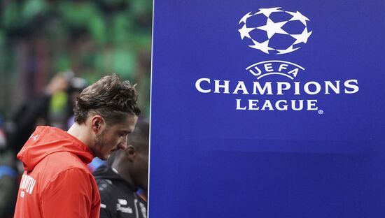 Russia Soccer Champions League Lokomotiv - Bayer 04 