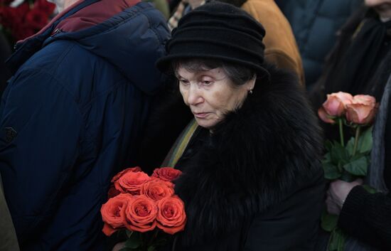 Russia Lyudmila Verbitskaya Funeral