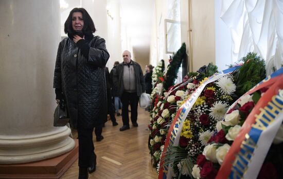 Russia Lyudmila Verbitskaya Funeral