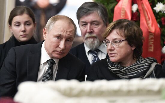 Russia Lyudmila Verbitskaya Funeral