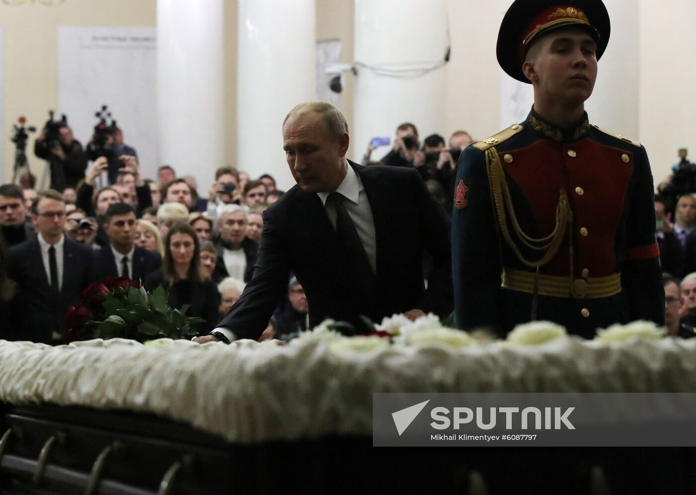 Russia Lyudmila Verbitskaya Funeral