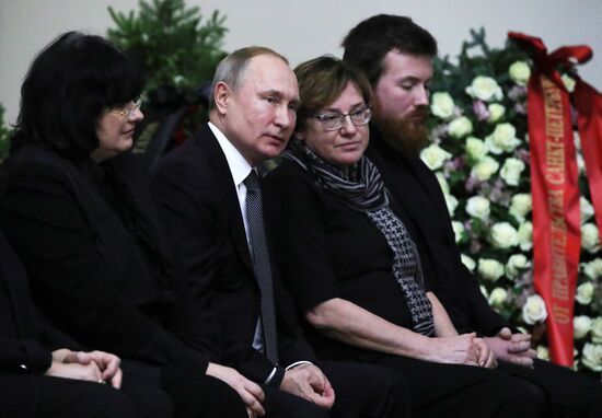 Russia Lyudmila Verbitskaya Funeral