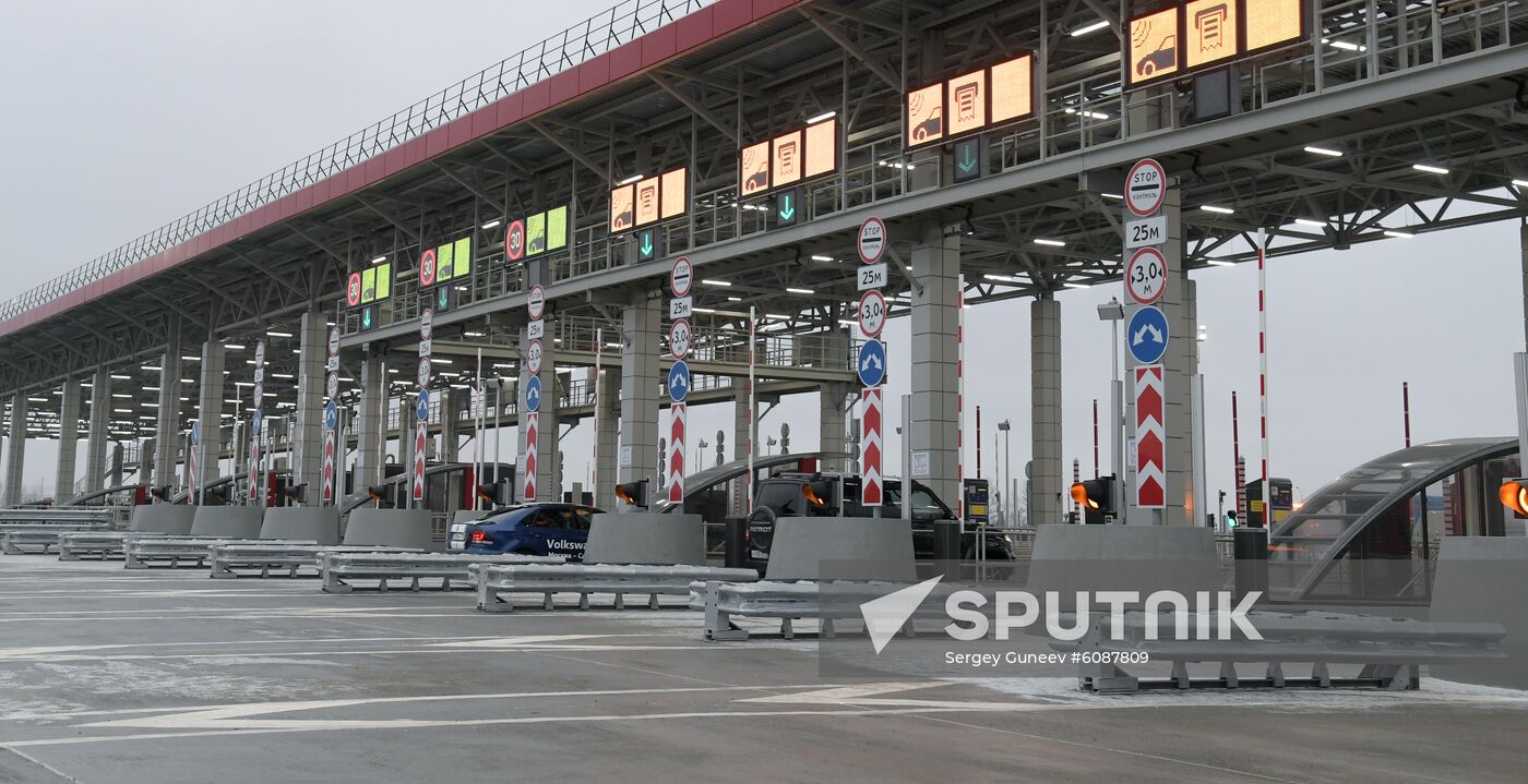 Russia Moscow St. Petersburg Highway