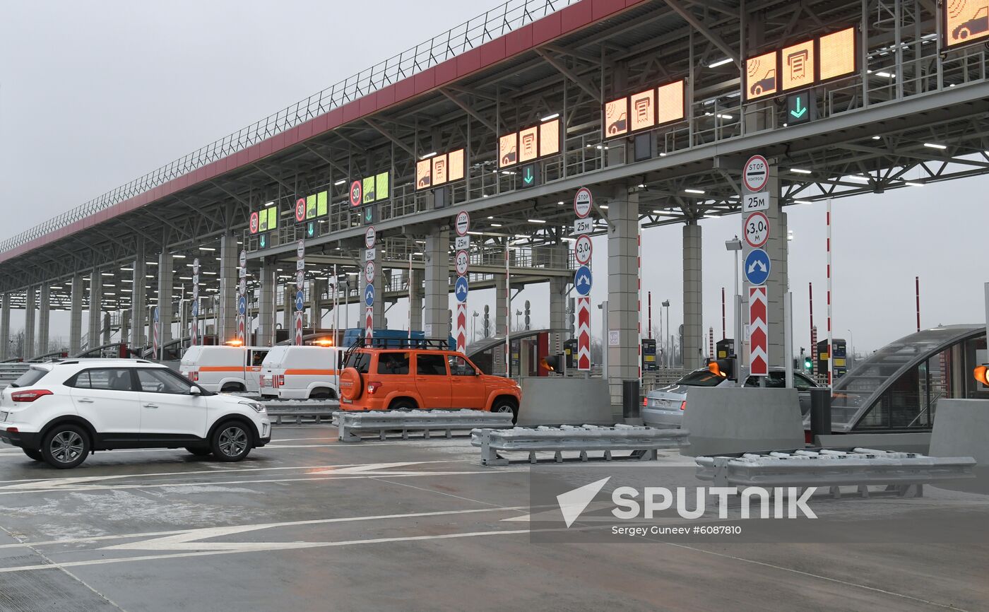 Russia Moscow St. Petersburg Highway
