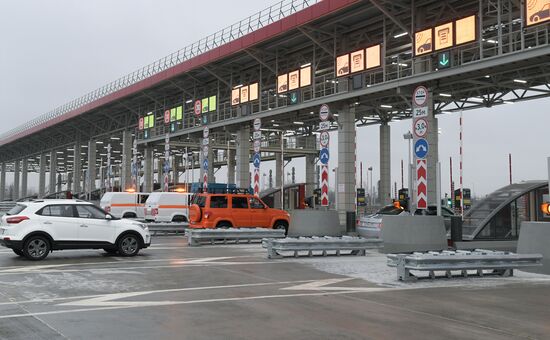 Russia Moscow St. Petersburg Highway