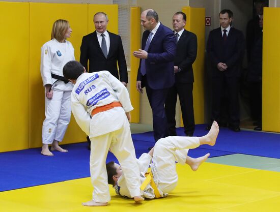 Russia Putin Judo