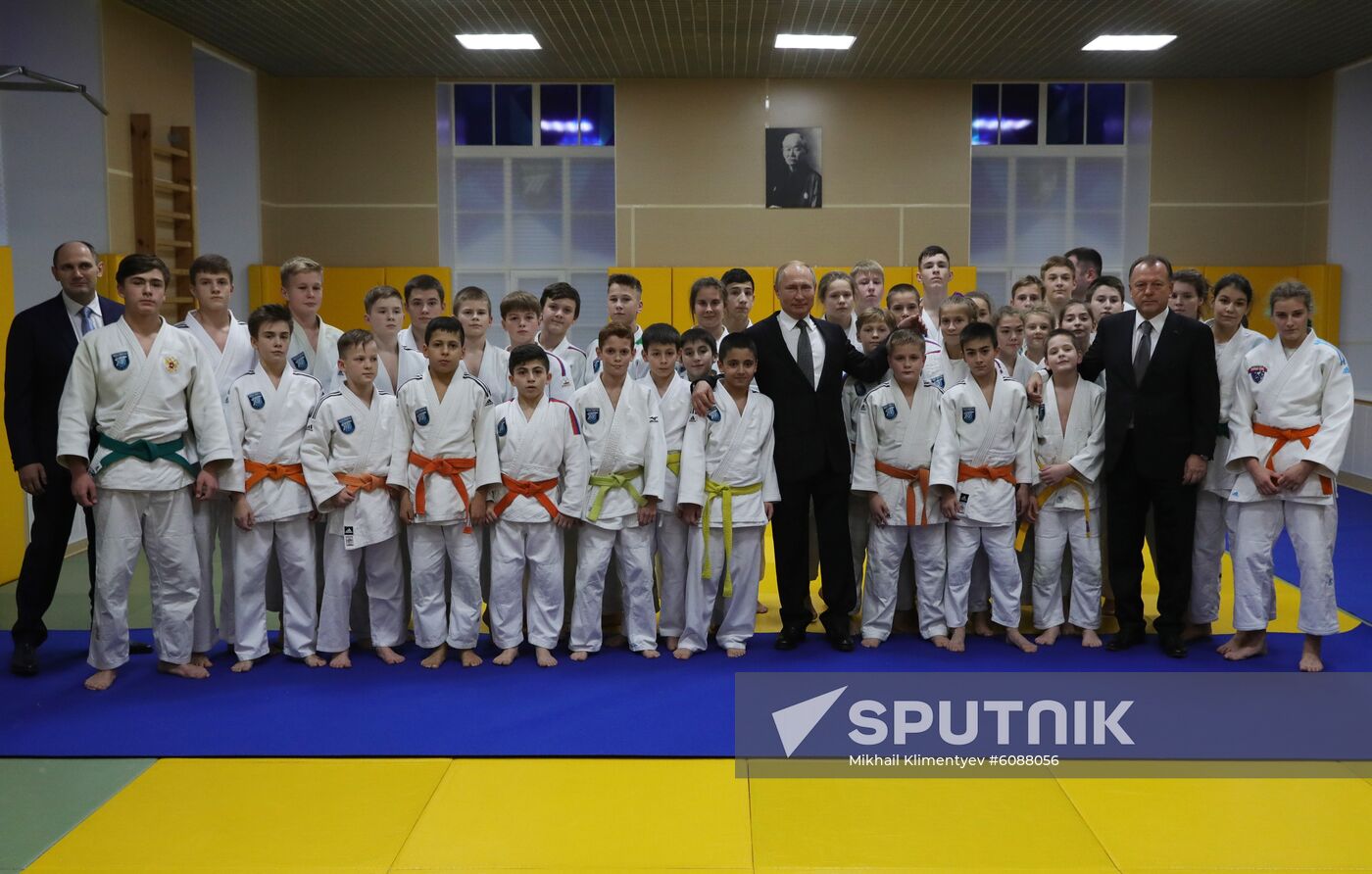 Russia Putin Judo