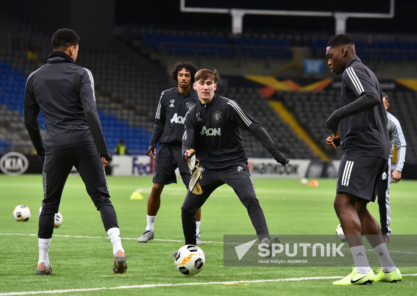 Kazakhstan Soccer Europa League Manchester United