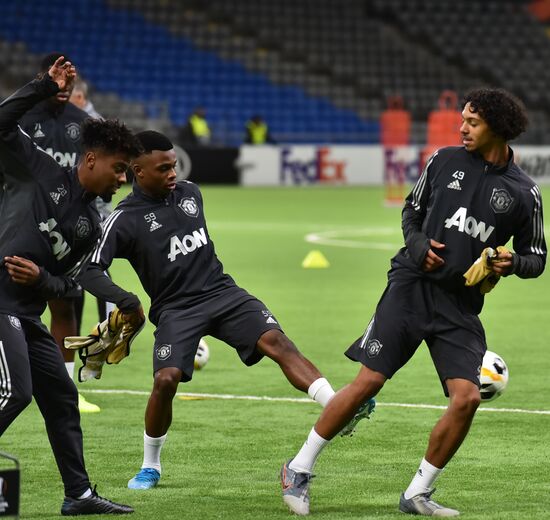 Kazakhstan Soccer Europa League Manchester United