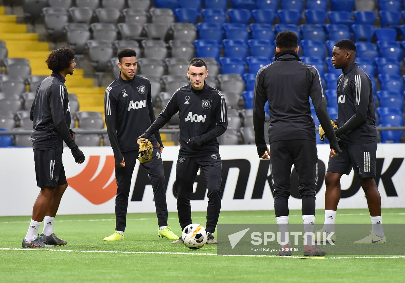 Kazakhstan Soccer Europa League Manchester United