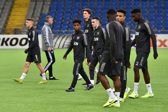 Kazakhstan Soccer Europa League Manchester United