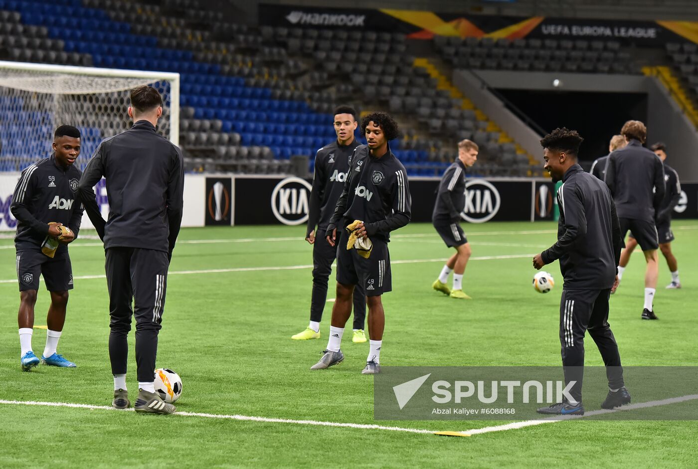 Kazakhstan Soccer Europa League Manchester United
