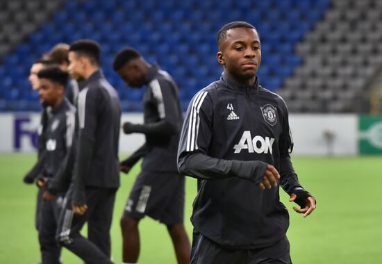Kazakhstan Soccer Europa League Manchester United