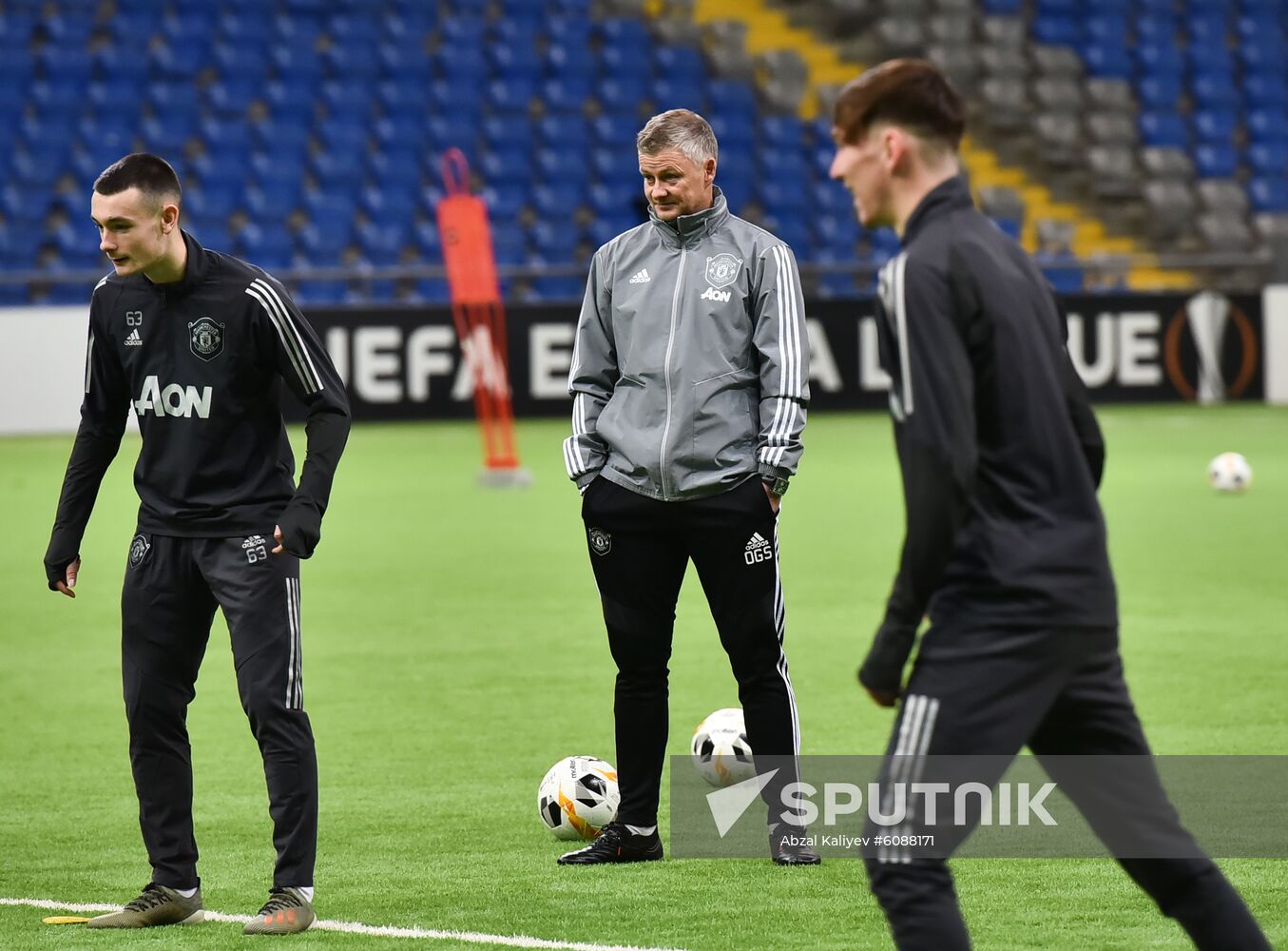 Kazakhstan Soccer Europa League Manchester United