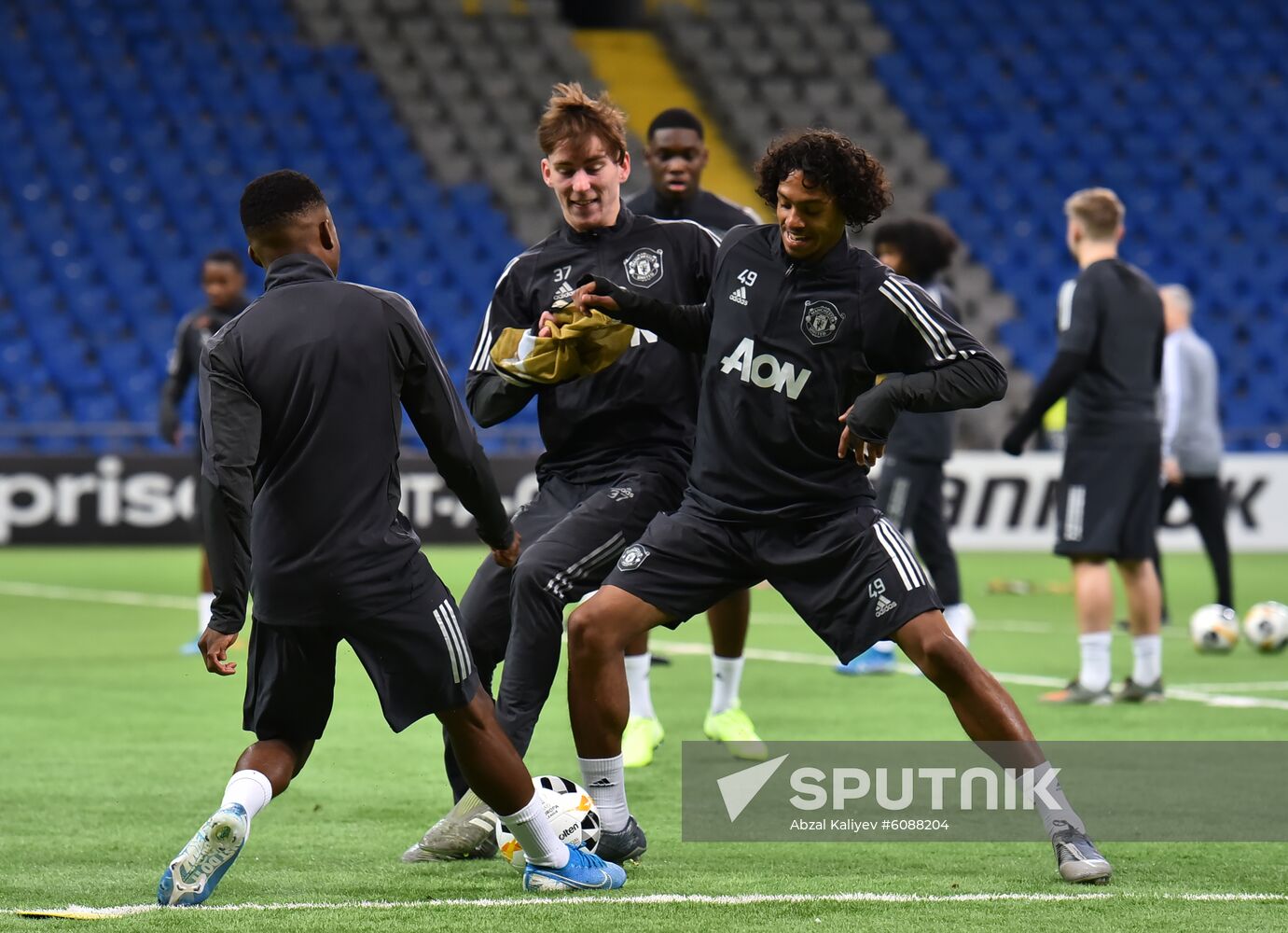 Kazakhstan Soccer Europa League Manchester United
