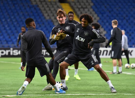 Kazakhstan Soccer Europa League Manchester United