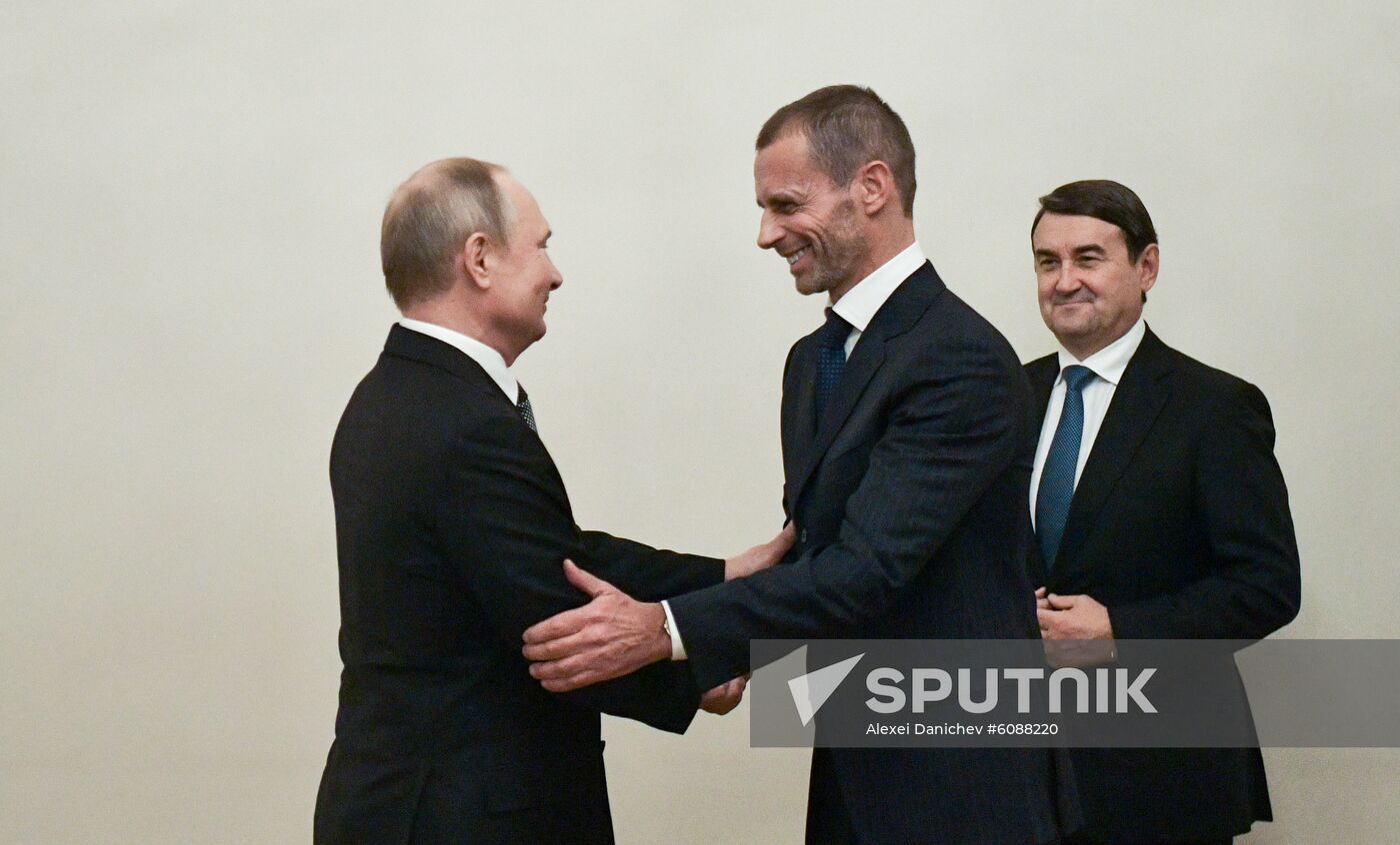 Russia Putin UEFA