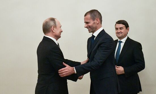 Russia Putin UEFA