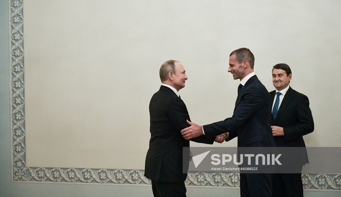 Russia Putin UEFA