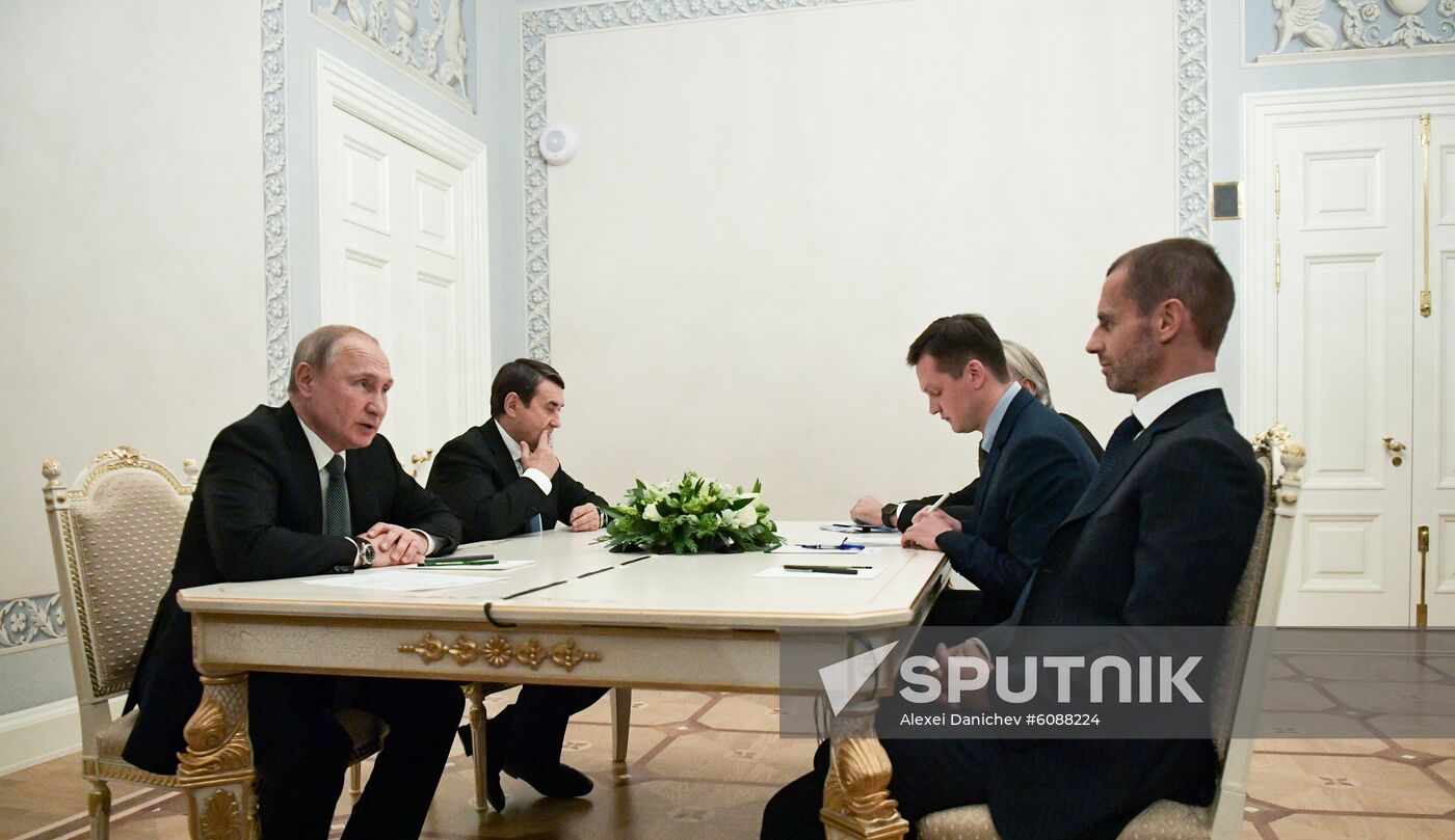 Russia Putin UEFA